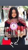 خرید شال پاییزه طرحدار جدید پلنگی