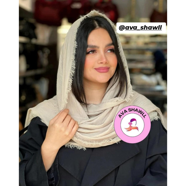 شال دور ریش مشکی با قیمت مناسب و کیفیت بالا