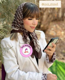 خرید و قیمت مینی اسکارف دخترانه طرحدار