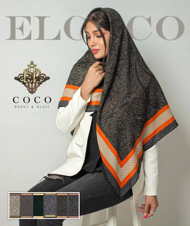 خرید روسری نخی پاییزه