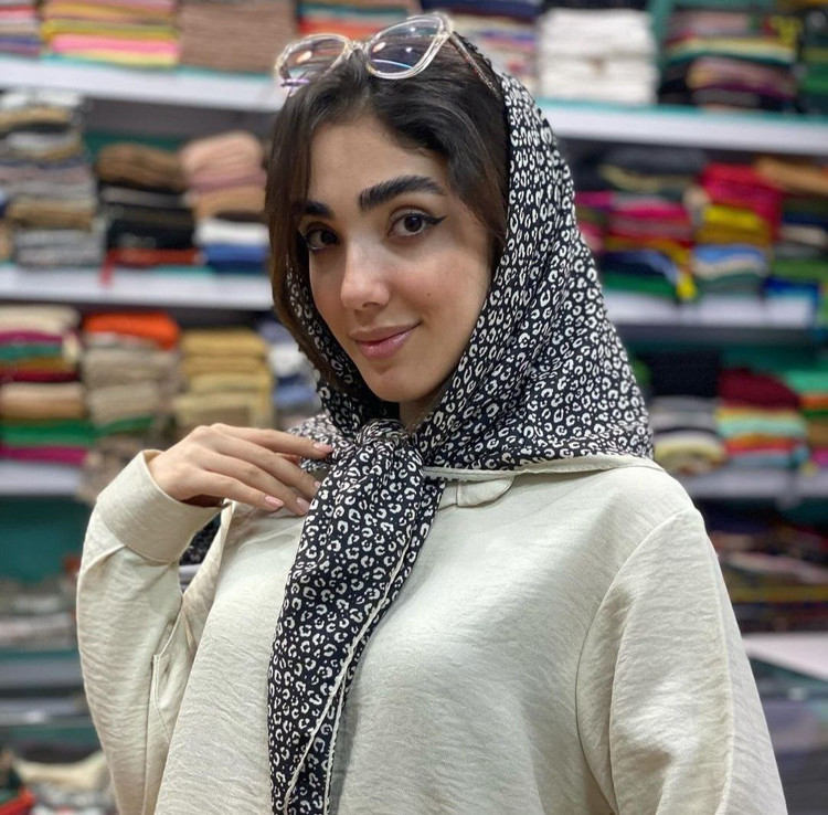 خرید روسری نخی قواره صد کوچیک زنانه