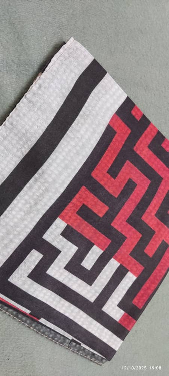 روسری قواره کوچک نخی قواره صد قیمت و خرید روسری نخی قواره دار