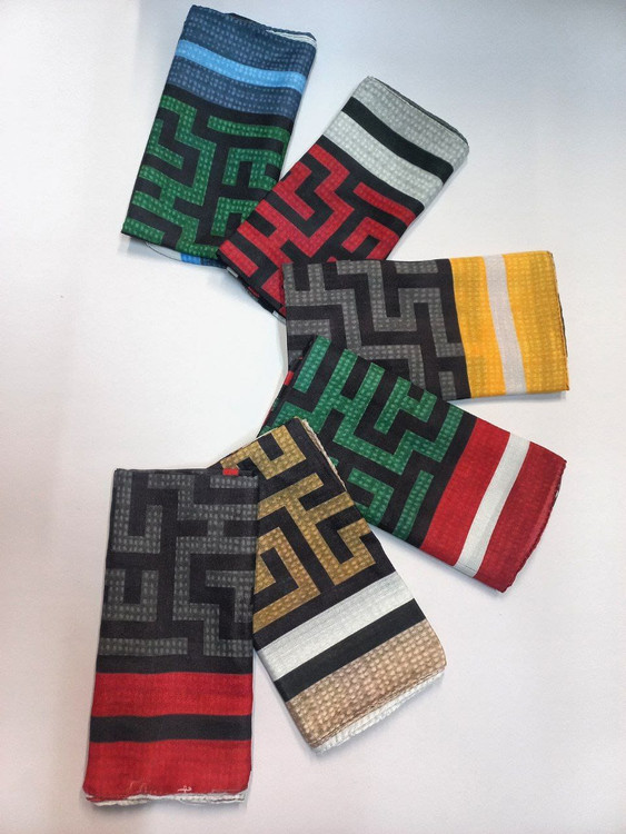 روسری نخی قواره 100