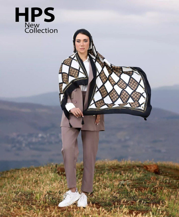 حراج شال و روسری خرید شال و روسری شیک قیمت شال نخی ساده رنگی