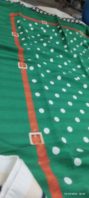 خرید اینترنتی شال نخی طرحدار سبز