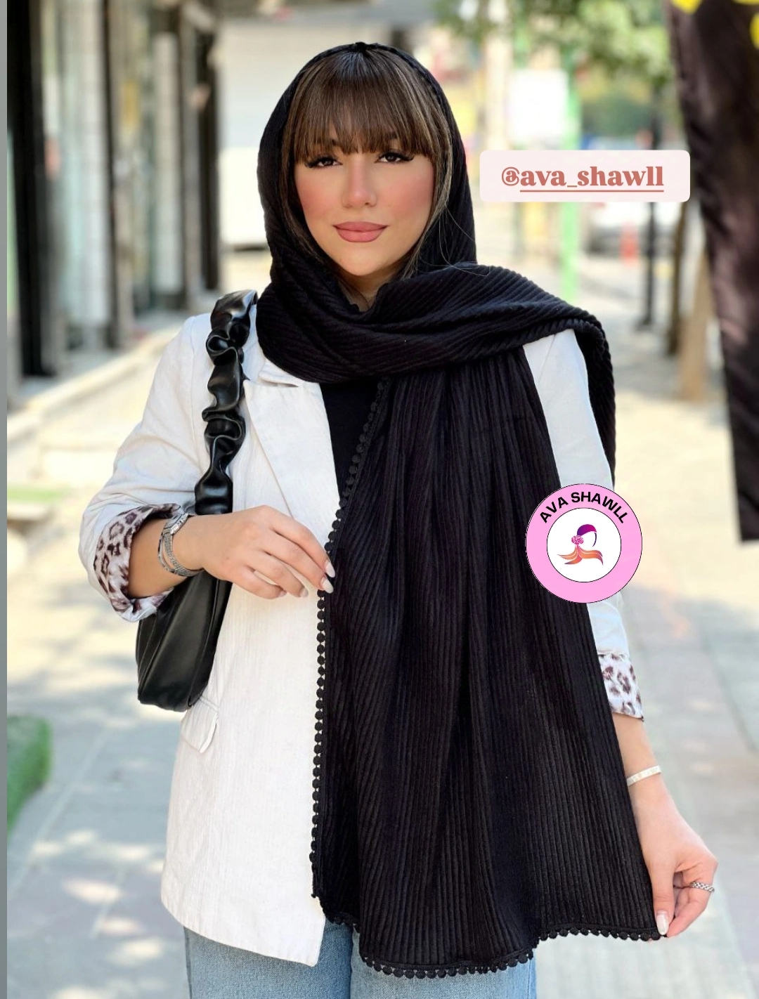 خرید شال پاییزه مخمل
