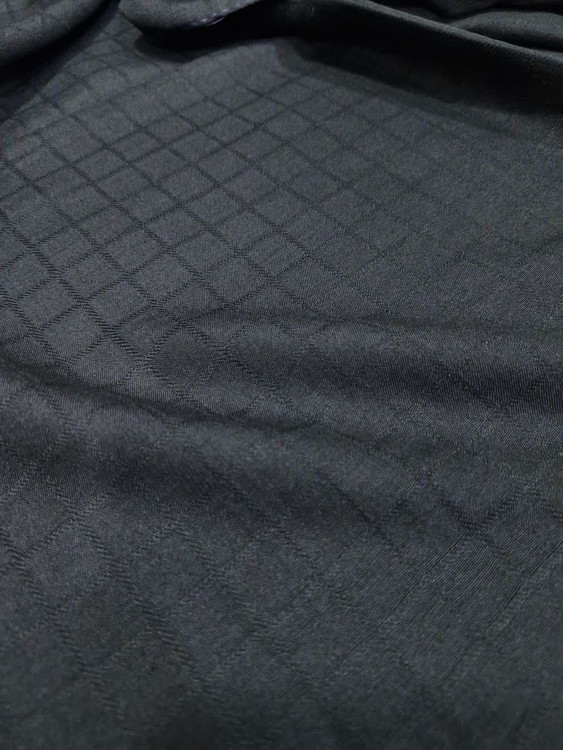 خرید روسری نخی قواره 125 مشکی