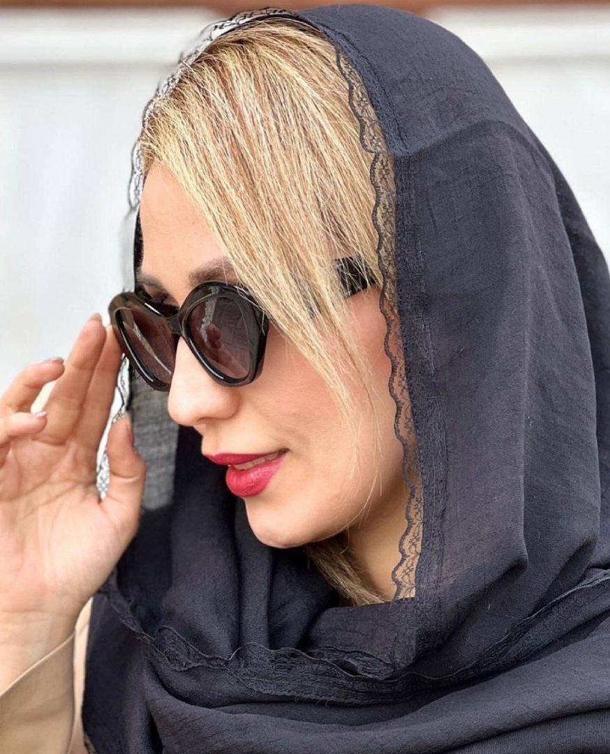 خرید و قیمت شال مجلسی مشکی دور دانتل