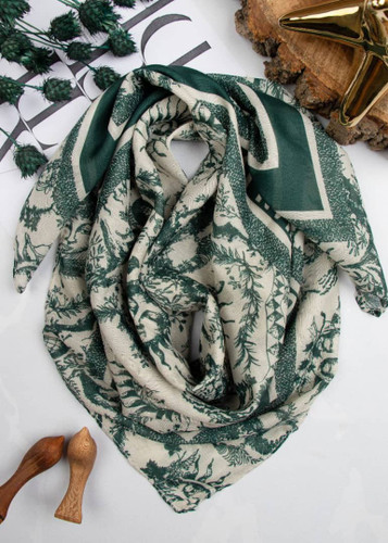 خرید مینی اسکارف مجلسی زنانه سبز