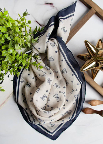 خرید مینی اسکارف جدید و ترند 1404 دخترانه