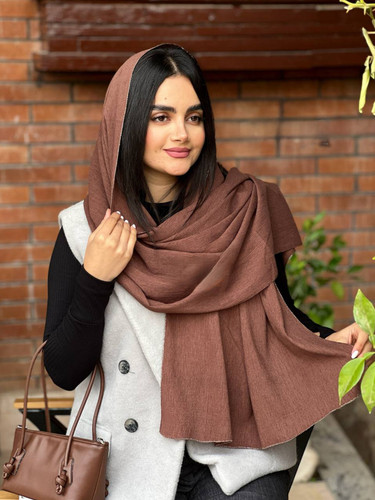 خرید و قیمت شال برشکا مشکی ساده