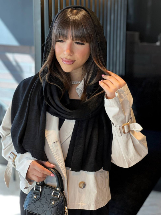 قیمت و خرید شال بافتنی زنانه مدل ریز