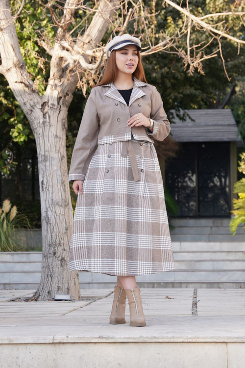 خرید و قیمت کت دامن زنانه