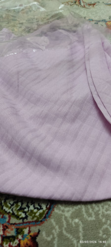 خرید اینترنتی شال نخی یاسی شیک تک رنگ