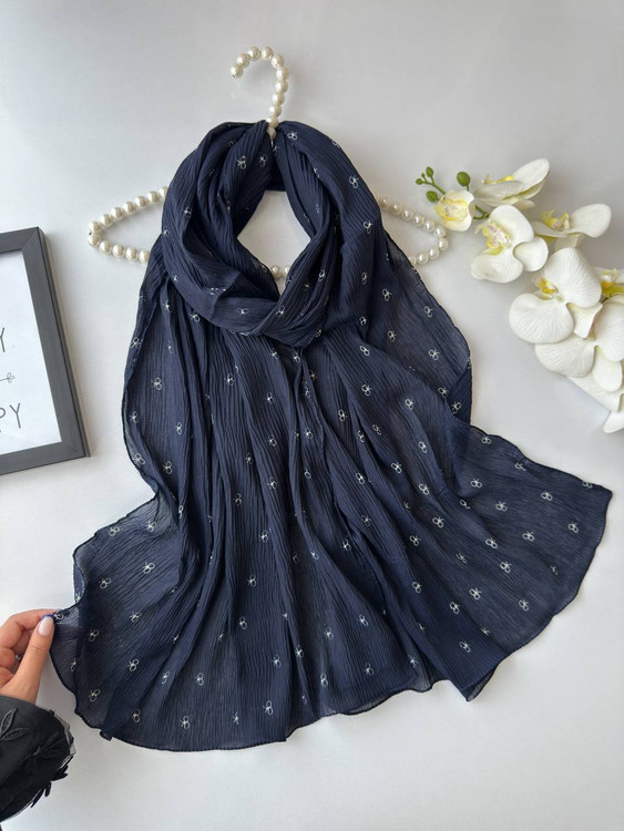 خرید جدیدترین شال برشکا نخی طرحدار