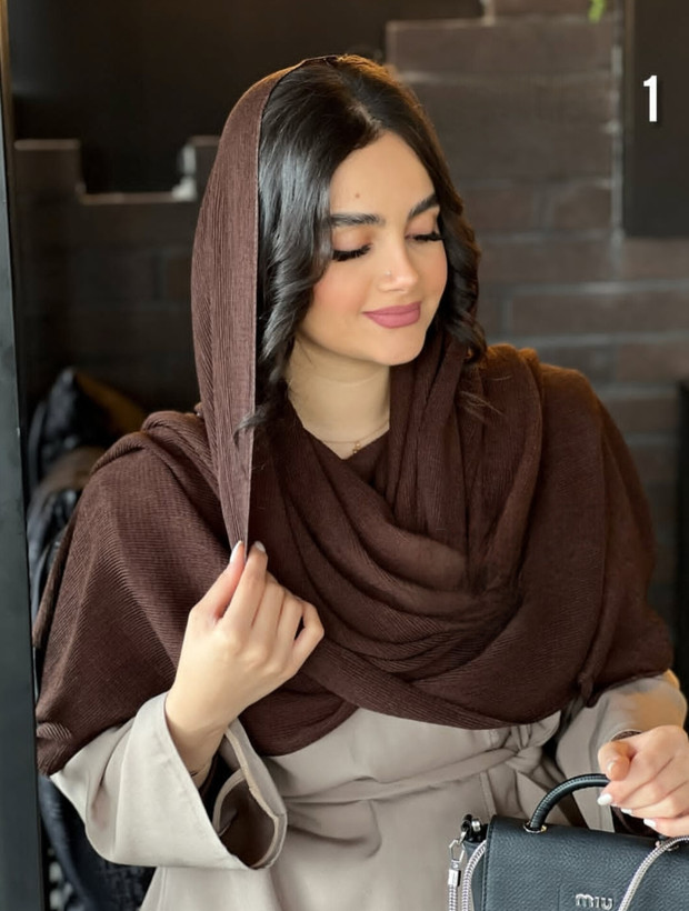 خرید و قیمت شال برشکا ساده تک رنگ