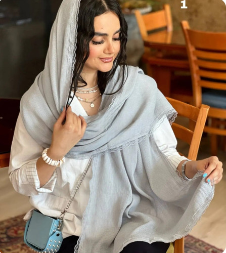 قیمت شال برشکا دور گیپور مشکی