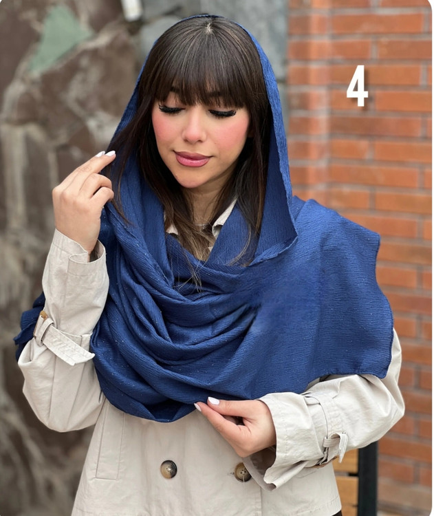 خرید و قیمت شال مجلسی اکلیلی شاین دار