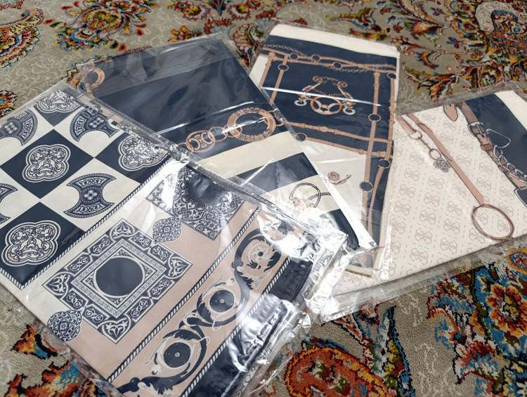 مینی اسکارف ابریشم نرم و لطیف