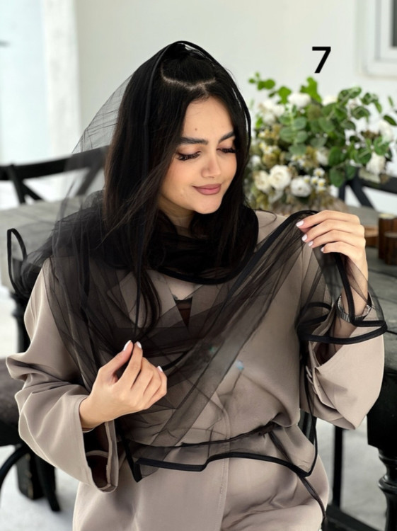 شال تور زنانه مشکی ارزان با کیفیت