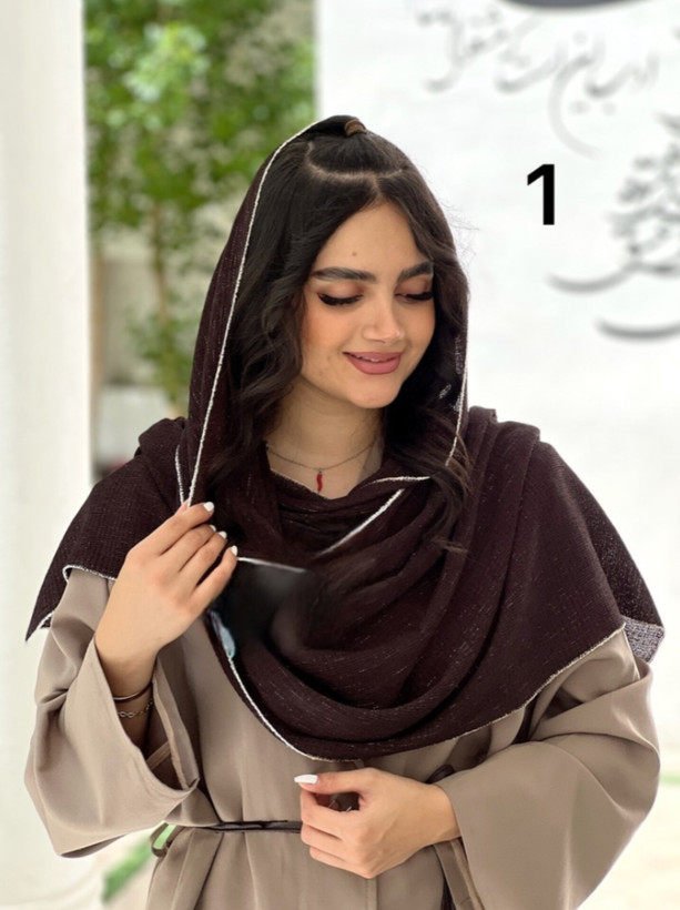شال نخ لمه برشکا با کیفیت عالی