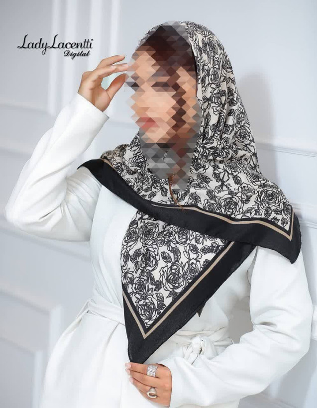 خرید روسری نخی قواره صد