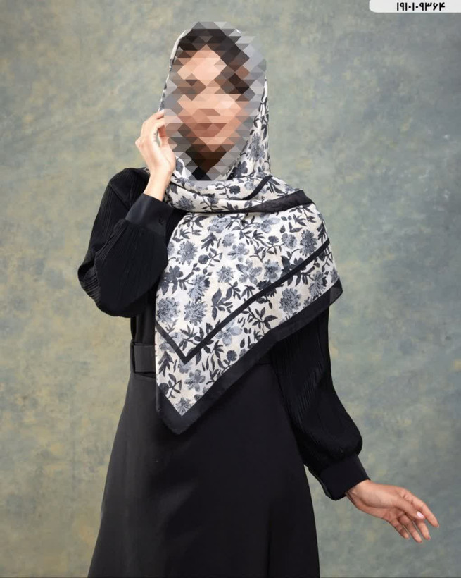 خرید و قیمت روسری نخی قواره 120 طرح گلدار