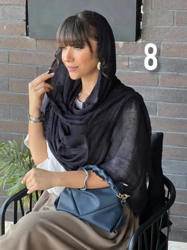 خرید آنلاین شال کنفی دورریش حصیری
