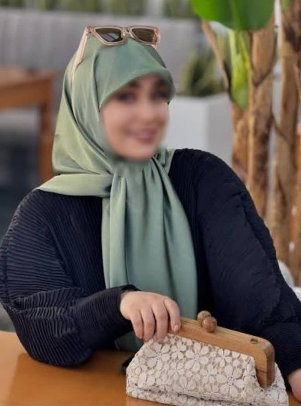 خرید روسری نخی سبز