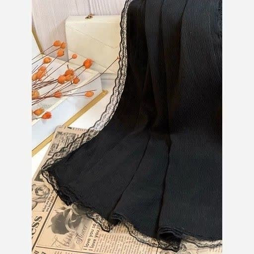 خرید شال برشکا حاشیه دانتل چهار فصل
