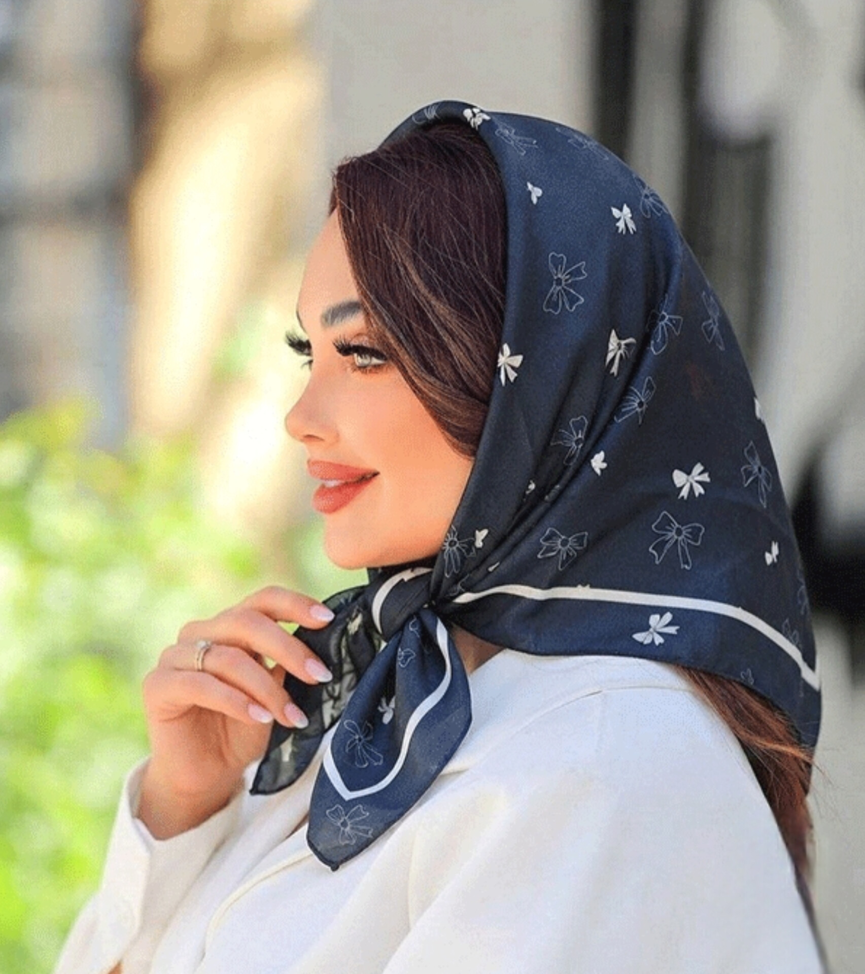 خرید مینی اسکارف دخترانه جدید