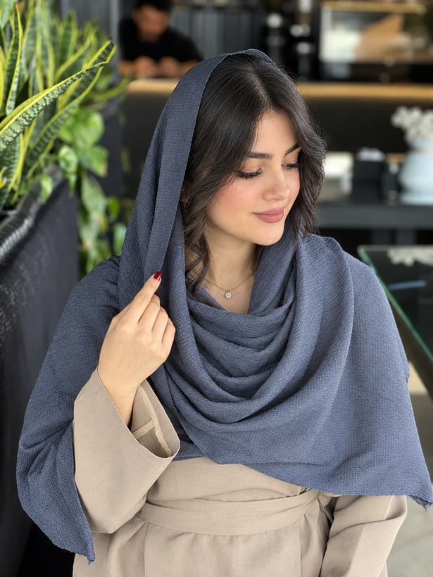 شال پفکی دخترانه شیک